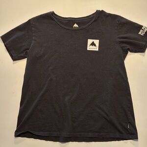 Burton we ride together black tee